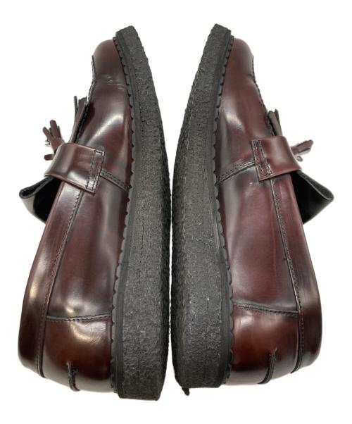FRED PERRY（フレッドペリー）FRED PERRY GEORGE COX (ジョージコックス) TASSEL LOAFER OX BLOOD 20FA-I　フレッドペリー　ジョージコックス　B9278/158　 ワインレッド サイズ:UK 7(25.5)の古着・服飾アイテム