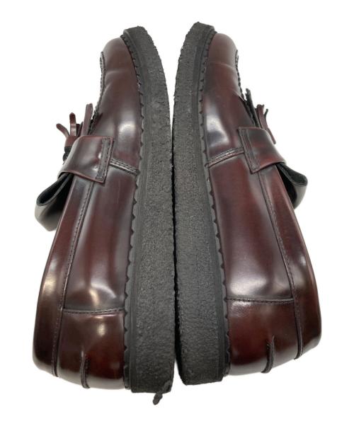 FRED PERRY（フレッドペリー）FRED PERRY GEORGE COX (ジョージコックス) TASSEL LOAFER OX BLOOD 20FA-I　フレッドペリー　ジョージコックス　B9278/158　 ワインレッド サイズ:UK 7(25.5)の古着・服飾アイテム
