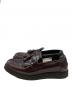 FRED PERRY GEORGE COX (ジョージコックス) TASSEL LOAFER OX BLOOD 20FA-I　フレッドペリー　ジョージコックス　B9278/158　 ワインレッド サイズ:UK 7(25.5)：9000円