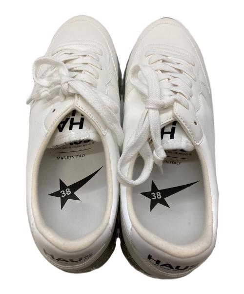 GOLDEN GOOSE（ゴールデングース）GOLDEN GOOSE (ゴールデングース) ローカットスニーカー　ゴールデングース　HAUS HALLEY ホワイト サイズ:38の古着・服飾アイテム