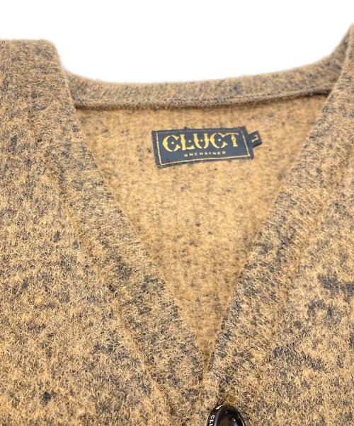CLUCT（クラクト）CLUCT (クラクト) カーディガン　クラクト ブラウン サイズ:Ｌの古着・服飾アイテム