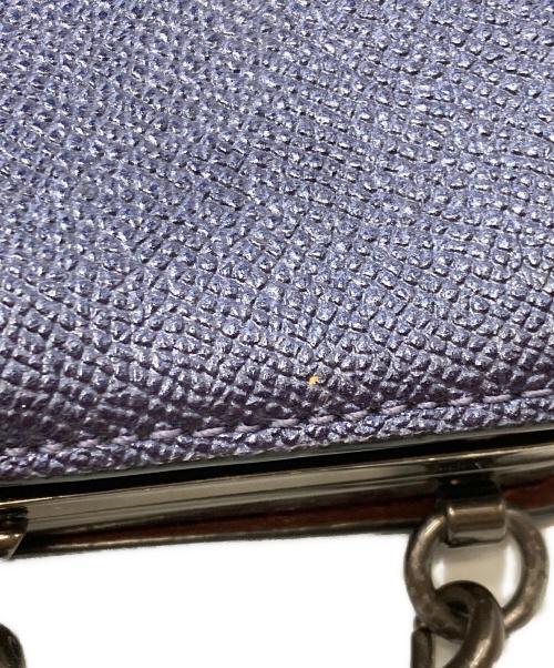 COACH（コーチ）COACH (コーチ) クロスグレインレザーカラーブロックショルダーバッグ　コーチ　F80194 ネイビー×グリーンの古着・服飾アイテム