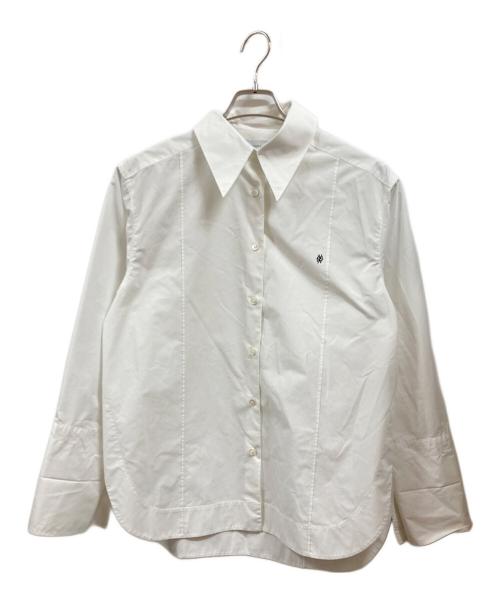 Adam et Rope（アダム エ ロペ）Adam et Rope (アダム エ ロペ) ダブルカフスシャツ ホワイト サイズ:freeの古着・服飾アイテム