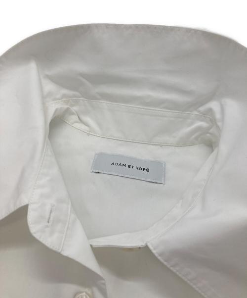 Adam et Rope（アダム エ ロペ）Adam et Rope (アダム エ ロペ) ダブルカフスシャツ ホワイト サイズ:freeの古着・服飾アイテム