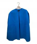 M-premierBLACKエムプルミエブラック）の古着「ウールジレ　エムプルミエブラック　C238-002」｜ブルー