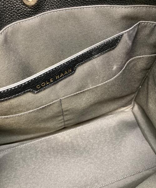 COLE HAAN（コールハーン）COLE HAAN (コールハーン) キャリーオールショルダーバッグ　コールハーン　 ブラックの古着・服飾アイテム