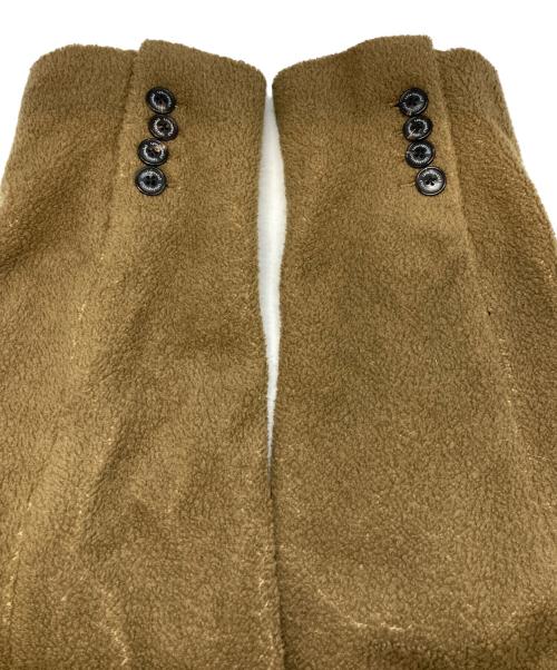 1piu1uguale3（ウノピュウノウグァーレトレ）1piu1uguale3 (ウノピュウノウグァーレトレ) ボアロングチェスターコート  ウノピュウノウグァーレトレ  MRC058 ブラウン サイズ:2の古着・服飾アイテム