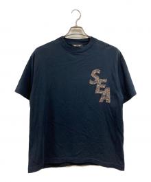 WIND AND SEA（ウィンダンシー）の古着「Tシャツ」｜ネイビー