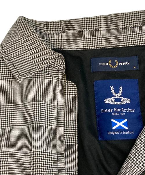 FRED PERRY（フレッドペリー）FRED PERRY (フレッドペリー) CABAN JACKET/FZ2618/フレッドペリー/JOURNAL STANDARD別注 グレー サイズ:Mの古着・服飾アイテム
