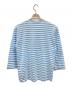 PLAY COMME des GARCONS (プレイコムデギャルソン) Striped L/S T-Shirt　プレイコムデギャルソン　AZ-T278　AD2020 ホワイト×ブルー サイズ:Ｌ：7000円