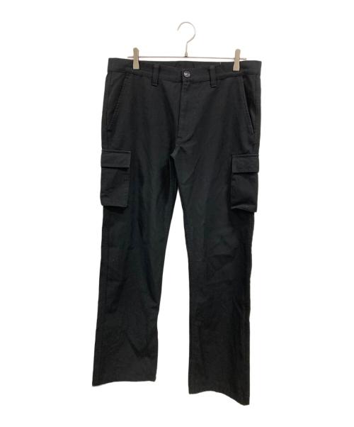 COMME des GARCONS HOMME（コムデギャルソン オム）COMME des GARCONS HOMME (コムデギャルソン オム) ウールカーゴパンツ　HL-P007　コムデギャルソン オム　AD2003 田中オム ブラック サイズ:XLの古着・服飾アイテム