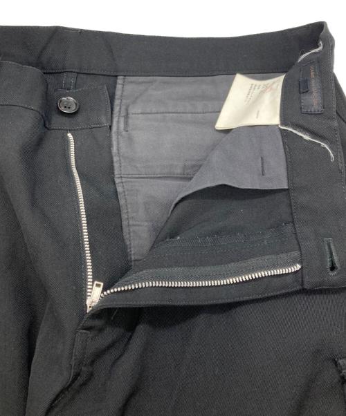 COMME des GARCONS HOMME（コムデギャルソン オム）COMME des GARCONS HOMME (コムデギャルソン オム) ウールカーゴパンツ　HL-P007　コムデギャルソン オム　AD2003 田中オム ブラック サイズ:XLの古着・服飾アイテム