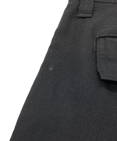 COMME des GARCONS HOMME（コムデギャルソン オム）COMME des GARCONS HOMME (コムデギャルソン オム) ウールカーゴパンツ　HL-P007　コムデギャルソン オム　AD2003 田中オム ブラック サイズ:XLの古着・服飾アイテム
