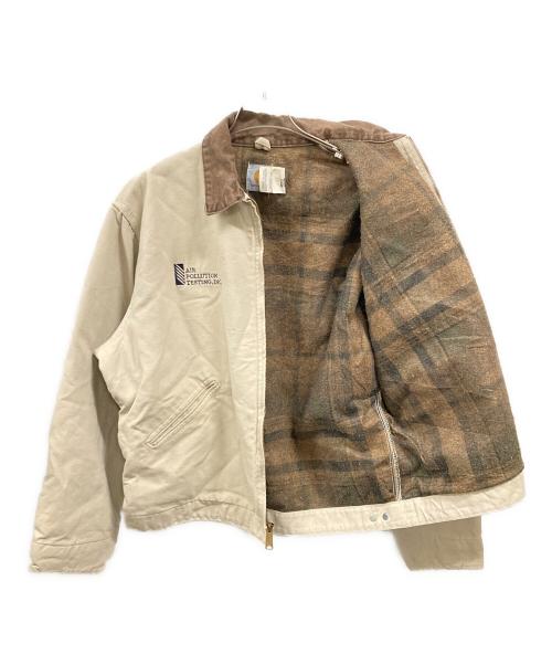 CarHartt（カーハート）CarHartt (カーハート) デトロイトジャケット　カーハート　J76STN　90S USA製 企業ロゴ有 ストーン サイズ:Ｌの古着・服飾アイテム