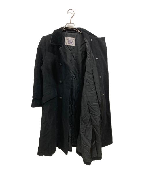 Burberry's（バーバリー）Burberry's (バーバリーズ) カシミヤブレンドウールトレンチコート　バーバリーズ　90S 白タグ ブラック サイズ:7ARの古着・服飾アイテム