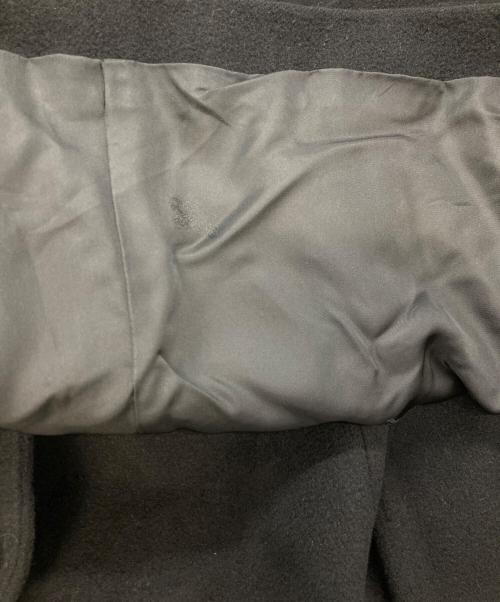 Burberry's（バーバリー）Burberry's (バーバリーズ) カシミヤブレンドウールトレンチコート　バーバリーズ　90S 白タグ ブラック サイズ:7ARの古着・服飾アイテム