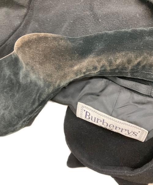 Burberry's（バーバリー）Burberry's (バーバリーズ) カシミヤブレンドウールトレンチコート　バーバリーズ　90S 白タグ ブラック サイズ:7ARの古着・服飾アイテム