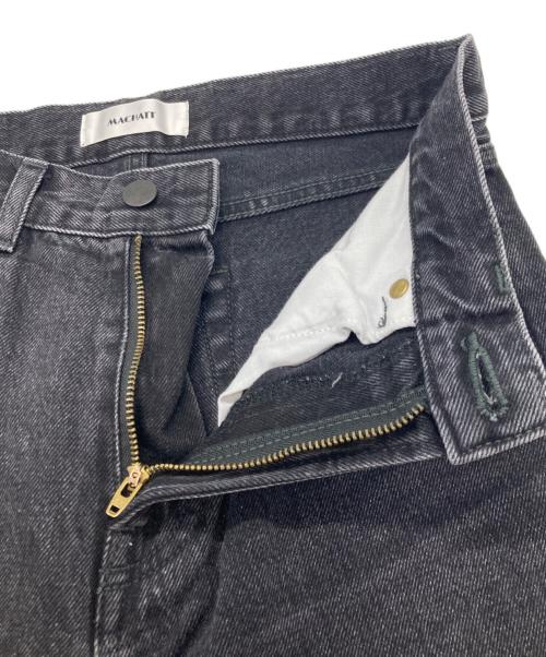 machatt（マチャット）machatt (マチャット) デニムパンツ　マチャット ブラック サイズ:Ｍの古着・服飾アイテム