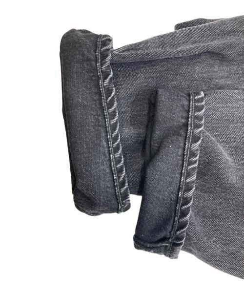 machatt（マチャット）machatt (マチャット) デニムパンツ　マチャット ブラック サイズ:Ｍの古着・服飾アイテム