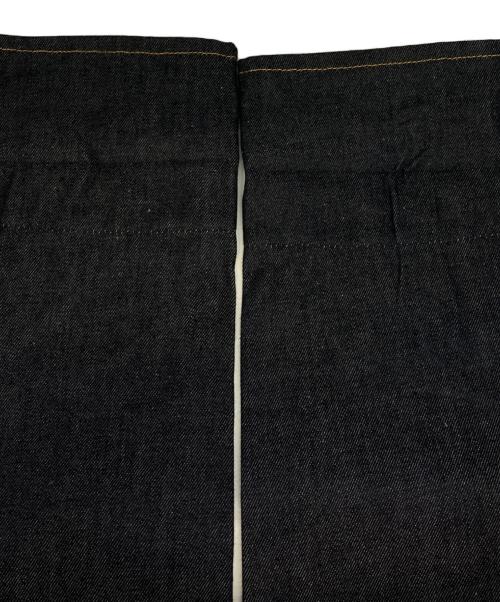 GUCCI（グッチ）GUCCI (グッチ) GG総柄折り返し付きデニムパンツ/700949 XDB1Z インディゴ サイズ:SIZE34の古着・服飾アイテム