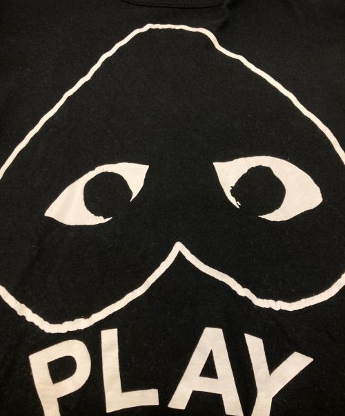 PLAY COMME des GARCONS（プレイコムデギャルソン）PLAY COMME des GARCONS (プレイコムデギャルソン) Tシャツ ブラック サイズ:Mの古着・服飾アイテム