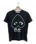 PLAY COMME des GARCONS（プレイコムデギャルソン）の古着「Tシャツ」｜ブラック