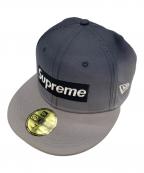 SUPREME×New Eraシュプリーム×ニューエラ）の古着「キャップ　シュプリーム　ニューエラ」｜グレー