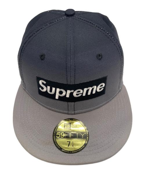 SUPREME（シュプリーム）Supreme (シュプリーム) New Era (ニューエラ) キャップ　シュプリーム　ニューエラ グレーの古着・服飾アイテム