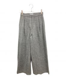 CELERI（セルリ）の古着「CELERI TWEED PANTS　セルリ　25030500302010」｜グレー