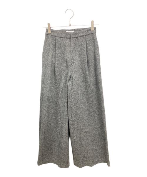 CELERI（セルリ）CELERI (セルリ) CELERI TWEED PANTS　セルリ　25030500302010 グレー サイズ:34の古着・服飾アイテム