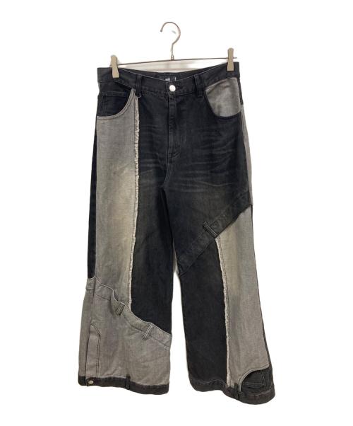 HARE（ハレ）HARE (ハレ) サイコウチクデニムパンツ　ハレ　HA010153TO ブラック サイズ:Ｍの古着・服飾アイテム