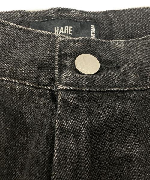 HARE（ハレ）HARE (ハレ) サイコウチクデニムパンツ　ハレ　HA010153TO ブラック サイズ:Ｍの古着・服飾アイテム