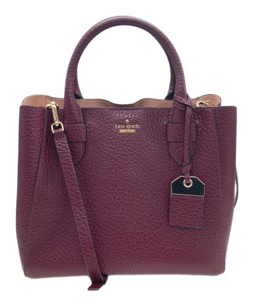 Kate Spade（ケイトスペード）Kate Spade (ケイトスペード) 2WAYショルダーバッグ　ケイトスペード　F066 レッドの古着・服飾アイテム