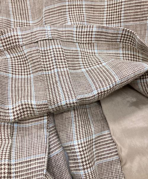 ARMANI COLLEZIONI（アルマーニ コレツィオーニ）ARMANI COLLEZIONI (アルマーニ コレツィオーニ) リネンジャケット ベージュ サイズ:Sの古着・服飾アイテム