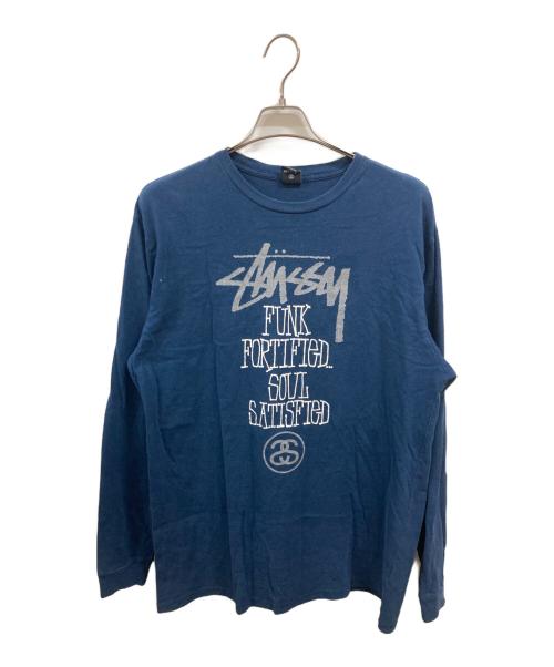 stussy（ステューシー）stussy (ステューシー) カットソー　ステューシー ブルー サイズ:XLの古着・服飾アイテム