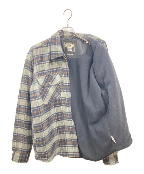 CHALLENGER（チャレンジャー）CHALLENGER (チャレンジャー) 中綿ジャケット　チャレンジャー ブルー サイズ:Ｌの古着・服飾アイテム