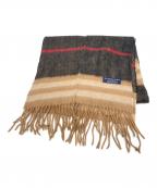 BURBERRY LONDONバーバリーロンドン）の古着「カシミヤストール　バーバリーロンドン」｜ベージュ