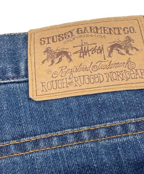 stussy（ステューシー）stussy (ステューシー) SSリンク刺繍デニムパンツ　ステューシー　 インディゴ サイズ:34の古着・服飾アイテム