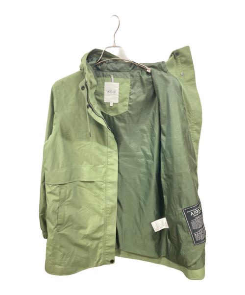 AIGLE（エーグル）AIGLE (エーグル) ラ マヨル ショートパーカ　エーグル　ZBF085J グリーン サイズ:Ｍの古着・服飾アイテム