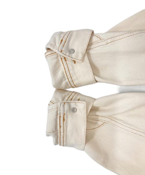 DIESEL（ディーゼル）DIESEL (ディーゼル) D-RILEY TRUCKER JACKET　ディーゼル アイボリー サイズ:Sの古着・服飾アイテム