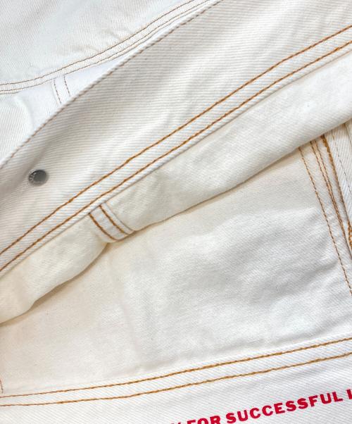 DIESEL（ディーゼル）DIESEL (ディーゼル) D-RILEY TRUCKER JACKET　ディーゼル アイボリー サイズ:Sの古着・服飾アイテム