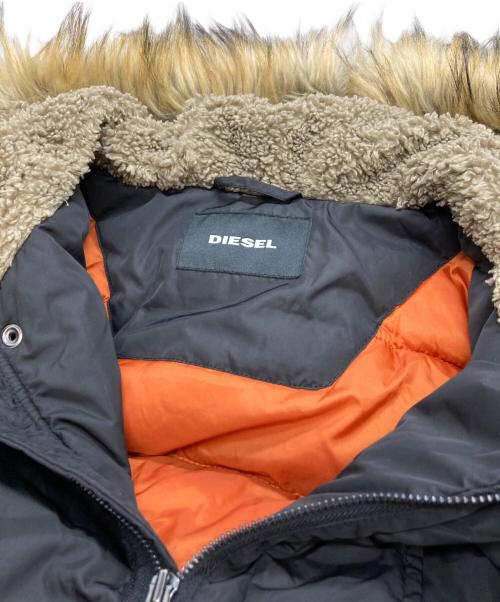 DIESEL（ディーゼル）DIESEL (ディーゼル) N-3Bタイプコート ブラック サイズ:XLの古着・服飾アイテム