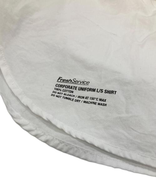 FreshService（フレッシュサービス）FreshService (フレッシュサービス) CORPORATE UNIFORM L/S SHIRT ホワイト サイズ:Mの古着・服飾アイテム