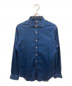 POLO RALPH LAURENポロ・ラルフローレン）の古着「デニムシャツ　ポロ・ラルフローレン　710622242001」｜インディゴ