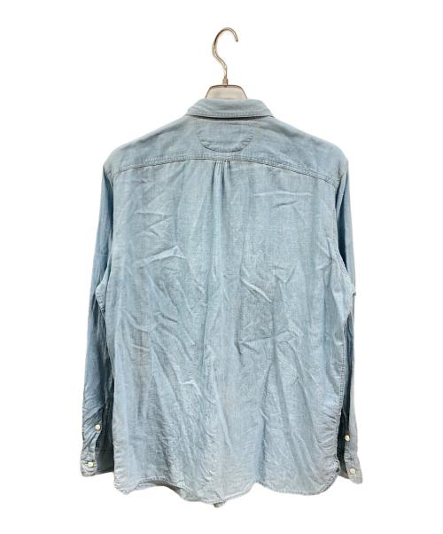 RRL（ダブルアールエル）RRL (ダブルアールエル) ダンガリーシャツ　ダブルアールエル インディゴ サイズ:Ｌの古着・服飾アイテム