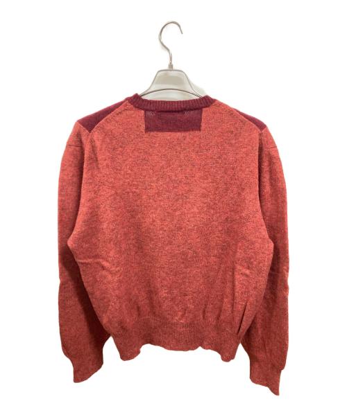 Jhon UNDERCOVER（ジョン アンダーカバー）JHON UNDERCOVER (ジョン アンダーカバー) ニット　ジョン アンダーカバー　JUN4902　 レッド サイズ:Ｍの古着・服飾アイテム
