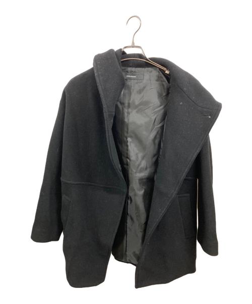 JOURNAL STANDARD（ジャーナルスタンダード）JOURNAL STANDARD (ジャーナルスタンダード) スーパー140モッサフードコート ブラック サイズ:38の古着・服飾アイテム