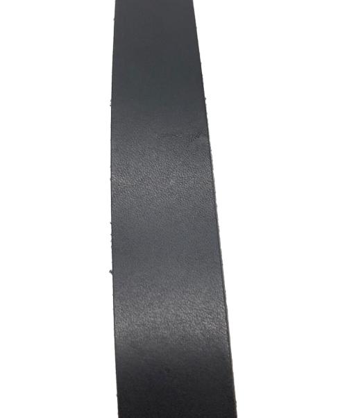 s'yte（サイト）s'yte (サイト) COW LEATHER25MM LONG RING BELT　サイト　UA-F04-701-1 ブラックの古着・服飾アイテム