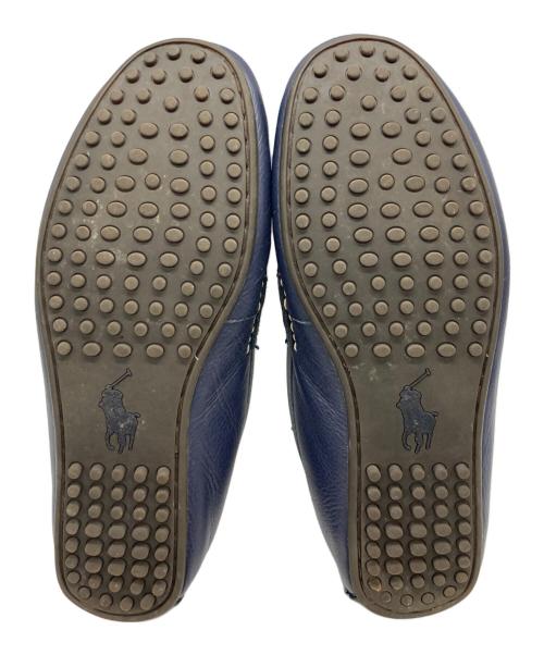 POLO RALPH LAUREN（ポロ・ラルフローレン）POLO RALPH LAUREN (ポロ・ラルフローレン) ドライビングシューズ　ポロ・ラルフローレン　 ネイビー サイズ:25cmの古着・服飾アイテム