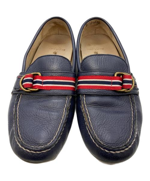 POLO RALPH LAUREN（ポロ・ラルフローレン）POLO RALPH LAUREN (ポロ・ラルフローレン) ドライビングシューズ　ポロ・ラルフローレン　 ネイビー サイズ:25cmの古着・服飾アイテム